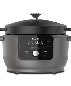 Instant 140-0051-01 Electric Round Dutch Oven, 6-Quart 1500W