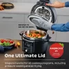 Instant Pot 140-0068-01 Duo Crisp Ultimate Lid 13-in-1 Air Fryer and Pressure Cooker Combo