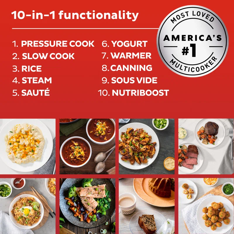 The Ultimate Ninja Foodi Pressure Cooker Cookbook : 800+ Easy