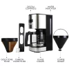 Kenmore KKCM12B 12-Cup Black Commercial/Residential Combination Coffee Maker Kenmore KKCM12B 12-Cup Black Commercial/Residential Combination Coffee Maker