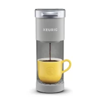 Keurig K-Mini Coffee Maker, Single Serve K-Cup Pod Coffee Brewer, 6 to 12 oz. Brew Sizes, Studio Gray