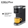 Keurig K-Mini Plus Coffee Maker, Single Serve K-Cup Pod Coffee Brewer, 6 to 12 oz. Brew Size, Stores up to 9 K-Cup Pods, Black Keurig K-Mini Plus Coffee Maker, Single Serve K-Cup Pod Coffee Brewer, 6 to 12 oz. Brew Size, Stores up to 9 K-Cup Pods, Black