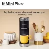 Keurig K-Mini Plus Coffee Maker, Single Serve K-Cup Pod Coffee Brewer, 6 to 12 oz. Brew Size, Stores up to 9 K-Cup Pods, Black Keurig K-Mini Plus Coffee Maker, Single Serve K-Cup Pod Coffee Brewer, 6 to 12 oz. Brew Size, Stores up to 9 K-Cup Pods, Black