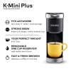 Keurig K-Mini Plus Coffee Maker, Single Serve K-Cup Pod Coffee Brewer, 6 to 12 oz. Brew Size, Stores up to 9 K-Cup Pods, Black Keurig K-Mini Plus Coffee Maker, Single Serve K-Cup Pod Coffee Brewer, 6 to 12 oz. Brew Size, Stores up to 9 K-Cup Pods, Black