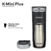 Keurig K-Mini Plus Coffee Maker, Single Serve K-Cup Pod Coffee Brewer, 6 to 12 oz. Brew Size, Stores up to 9 K-Cup Pods, Black Keurig K-Mini Plus Coffee Maker, Single Serve K-Cup Pod Coffee Brewer, 6 to 12 oz. Brew Size, Stores up to 9 K-Cup Pods, Black