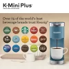 Keurig K-Mini Plus Coffee Maker, Single Serve K-Cup Pod Coffee Brewer, 6 to 12 oz. Brew Size, Stores up to 9 K-Cup Pods, Evening Teal
