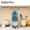 Keurig K-Mini Plus Coffee Maker, Single Serve K-Cup Pod Coffee Brewer, 6 to 12 oz. Brew Size, Stores up to 9 K-Cup Pods, Evening Teal