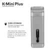 Keurig K-Mini Plus Coffee Maker, Single Serve K-Cup Pod Coffee Brewer, 6 to 12 oz. Brew Size, Stores up to 9 K-Cup Pods, Studio Gray