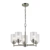 Kichler 44030NI Winslow 5-Light Brushed Nickel Modern/Contemporary Chandelier