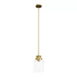 Kichler 82377 Annabeth Classic Gold Traditional Clear Glass Cone Mini Pendant Light