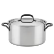 KitchenAid 30002 5-Ply Clad Polished Stainless Steel Stock Pot