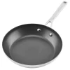 KitchenAid 71008 3-Ply Base Brushed Stainless Steel Nonstick Fry Pan/Skillet, 9.5 Inch