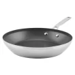 KitchenAid 71010 3-Ply Base Brushed Stainless Steel Nonstick Fry Pan