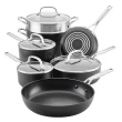KitchenAid 80120 11 pc Hard Anodized Induction Cookware 14-in Aluminum Cookware Set with Lid(s) Included