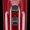 KitchenAid KHM512ER 5-Speed Ultra Power Hand Mixer, Empire Red