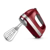 KitchenAid KHM7210ER 7-Speed Digital Hand Mixer with Turbo Beater II Accessories and Pro Whisk - Empire Red
