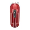 KitchenAid KHM7210ER 7-Speed Digital Hand Mixer with Turbo Beater II Accessories and Pro Whisk - Empire Red
