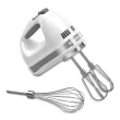 KitchenAid KHM7210WH 7-Speed Digital Hand Mixer with Turbo Beater II Accessories and Pro Whisk - White
