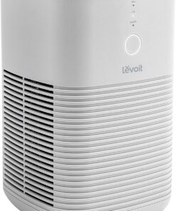 LEVOIT Air Purifier for Home Bedroom, HEPA Fresheners Filter Small Room Cleaner with Fragrance Sponge for Smoke, Allergies, Pet Dander, Odor, Dust Remover, Office, Desktop, Table Top, 1 Pack, White