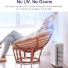 LEVOIT Air Purifiers for Home Large Room, H13 True HEPA Filter Cleaner with Washable Filter for Allergies, Smoke, Dust, Pollen, Quiet Odor Eliminators for Bedroom, Pet Hair Remover, Vital 100, White