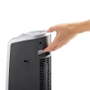 Lasko 5307 Tower 16 in. 1500-Watt Electric Ceramic Oscillating Tower Space Heater with Manual Thermostat