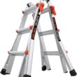 Little Giant Ladders, Velocity, M13, 13 Ft, Multi-Position Ladder, Aluminum, Type 1A, 300 lbs Weight Rating, (15413-001)