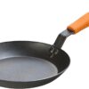 Lodge CRS10HH61 10 Inch Seasoed Carbon Steel Skillet with Silicone Handle Holder