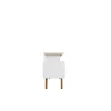 Manhattan Comfort 233BMC6 Yonkers Modern/Contemporary White TV Stand (Accommodates TVs up to 60-in)