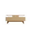 Manhattan Comfort 233BMC6 Yonkers Modern/Contemporary White TV Stand (Accommodates TVs up to 60-in)
