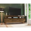 Manhattan Comfort 234BMC9 Yonkers Modern/Contemporary Rustic Brown TV Stand (Accommodates TVs up to 70-in)
