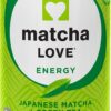 Matcha Love Green Tea Sweetened Energy Shots, 5.2 Ounce (Pack of 20)