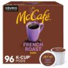 McCafé French Roast Keurig Single Serve K-Cup Pods Dark Roast Coffee Pods 96 Count