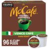 McCafe Venice Café Single Serve Coffee Keurig K-Cup Pods Dark Roast Coffee 96 Count