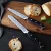 McCook® MC25A Knife Sets,15 Pieces German Stainless Steel Kitchen Knife Block Set with Built-in Sharpener