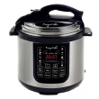 MegaChef MCPR120A 8 Qt. Stainless Steel Electric Pressure Cooker with Stainless Steel Pot