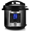 MegaChef MCPR6100 6 Qt. Stainless Steel Electric Pressure Cooker with Stainless Steel Pot