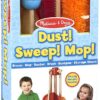 Melissa & Doug Lets play House! Dust! Sweep! Mop! 6-Piece Pretend Play Set