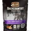 Merrick Backcountry Grain Free Real Meat Wet Cat Food, 3 oz. Pouches - 24 case - Real Rabbit Cuts Recipe