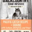 Merrick Backcountry Raw Infused Grain Free & with Healthy Grains Dry Dog Food - Pacific Catch Recipe - 4LB