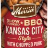 Merrick Chunky and BBQ Grain Free Canned Wet Dog Food Slow Cooked BBQ Kansas (Case of 12)