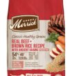 Merrick Classic Healthy Grains Dry Dog Food with Real Meat – Beef & Brown Rice Recipe – 12LB
