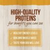 Merrick Classic Healthy Grains Dry Dog Food with Real Meat – Chicken & Brown Rice Recipe – 25 LB