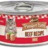Merrick Purrfect Bistro Grain Free Canned Wet Cat Food - Beef Pate - 3 Ounce (Pack of 24)