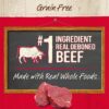Merrick Purrfect Bistro Grain Free Canned Wet Cat Food - Beef Pate - 3 Ounce (Pack of 24)