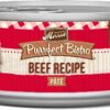 Merrick Purrfect Bistro Grain Free Canned Wet Cat Food - Beef Pate - 5.5 Ounce (Pack of 24)