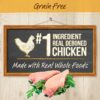 Merrick Purrfect Bistro Grain Free & Healthy Grains Dry Cat Food - Real Chicken & Sweet Potato - 12LB