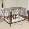 MidWest Quiet Time Fleece Dog Crate Mat, White Fleece, 48"L x 30"W x 3.6"Th MidWest Quiet Time Fleece Dog Crate Mat, White Fleece, 48