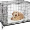 MidWest Quiet Time Fleece Dog Crate Mat, White Fleece, 48"L x 30"W x 3.6"Th MidWest Quiet Time Fleece Dog Crate Mat, White Fleece, 48