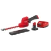 Milwaukee 2533-21 M12 FUEL 8 in. 12V Lithium-Ion Brushless Cordless Hedge Trimmer Kit with 4.0 Ah Battery and Charger