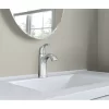 Moen 84505 Lindor Chrome 1-handle Single Hole WaterSense High-arc Bathroom Sink Faucet with Drain with Deck Plate Moen 84505 Lindor Chrome 1-handle Single Hole WaterSense High-arc Bathroom Sink Faucet with Drain with Deck Plate